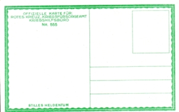 Anton Reckziegel xxxx 95 003 A ** Pohled pro Červený kříž Nr. 555